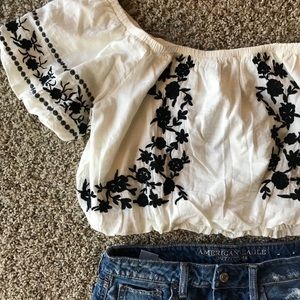 American Eagle Festival Crop Top